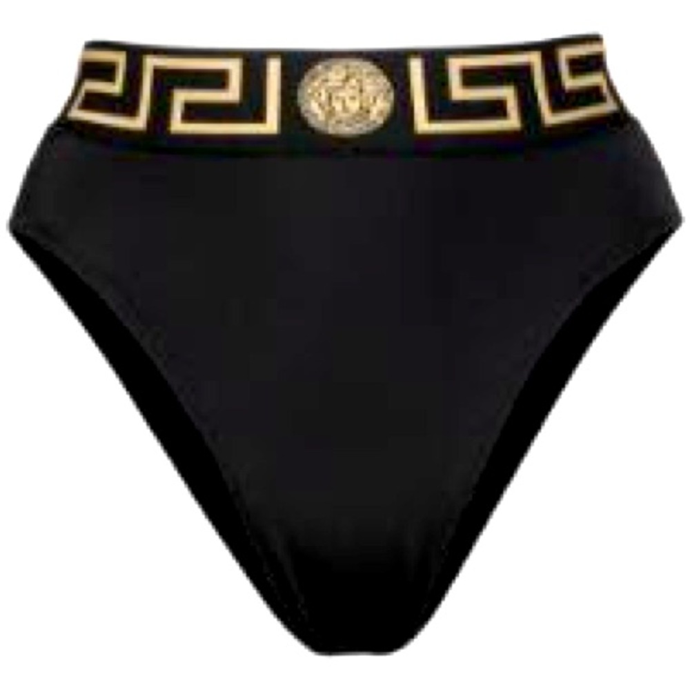 Versace high waisted bikini bottom worn once